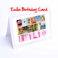 Elodie - Esther Girls Personalised Card - Ellie, Elodie, Elouise, Emilia, Emily, Emma, Erin, Esme, Esther Any name - Personalised Girls Cards