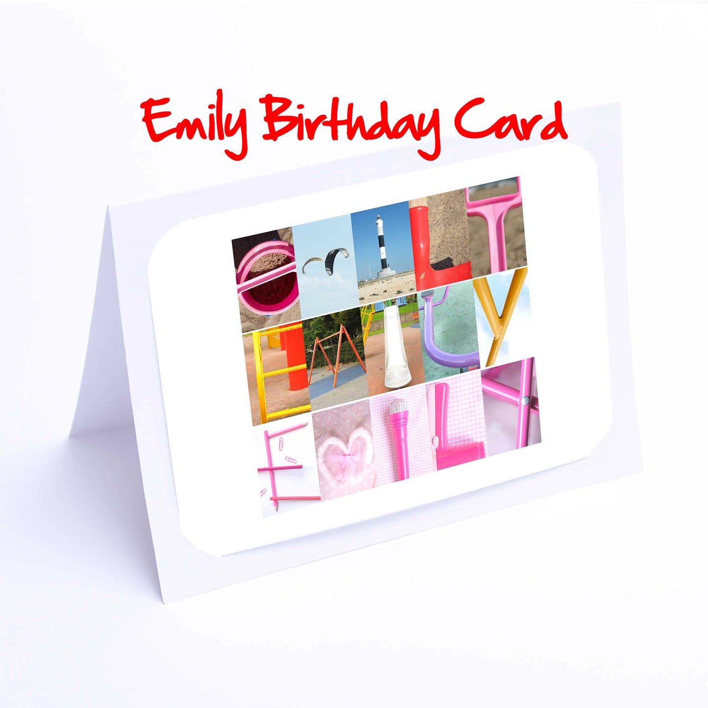 Elodie - Esther Girls Personalised Card - Ellie, Elodie, Elouise, Emilia, Emily, Emma, Erin, Esme, Esther Any name - Personalised Girls Cards