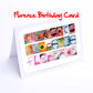 Eva - Flora Girls Personalised Card - Eva, Eve, Evelyn, Evie, Faith, Felicity, Fiona, Flora, Florence, Any name - Personalised Girls Cards
