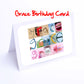 Gab - Gracie Girls Personalised Card - Gabrielle, Gemma, Georgia, Gill, Grace, Gracie Any name - Personalised Cards