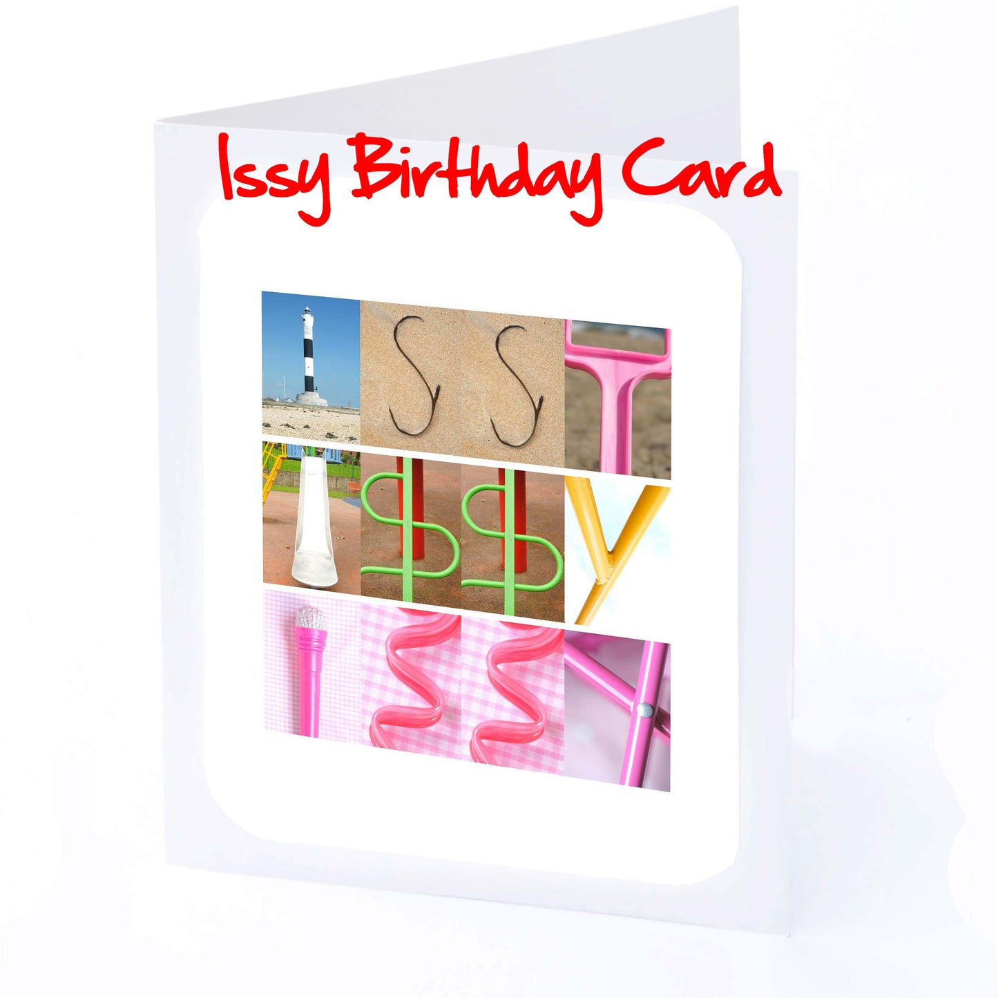 Imo - Ivy Girls Personalised Card - Imogen, India, Iris, Isabel, Isabella, Isabelle, Isla, Isobel, Issy, Ivy, Any name - Personalised Girls Cards