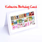 Kara - Kayleigh Girls Personalised Card - Kara, Karen, Katherine, Kathryn, Katie, Katy, Keira, Kerry, Kayleigh Any name - Girls Cards