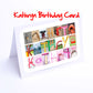 Kara - Kayleigh Girls Personalised Card - Kara, Karen, Katherine, Kathryn, Katie, Katy, Keira, Kerry, Kayleigh Any name - Girls Cards