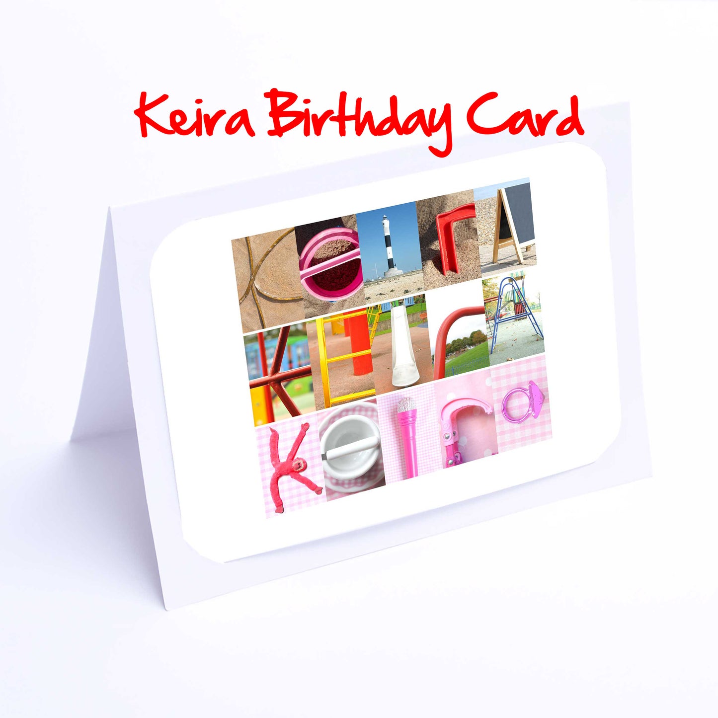 Kara - Kayleigh Girls Personalised Card - Kara, Karen, Katherine, Kathryn, Katie, Katy, Keira, Kerry, Kayleigh Any name - Girls Cards