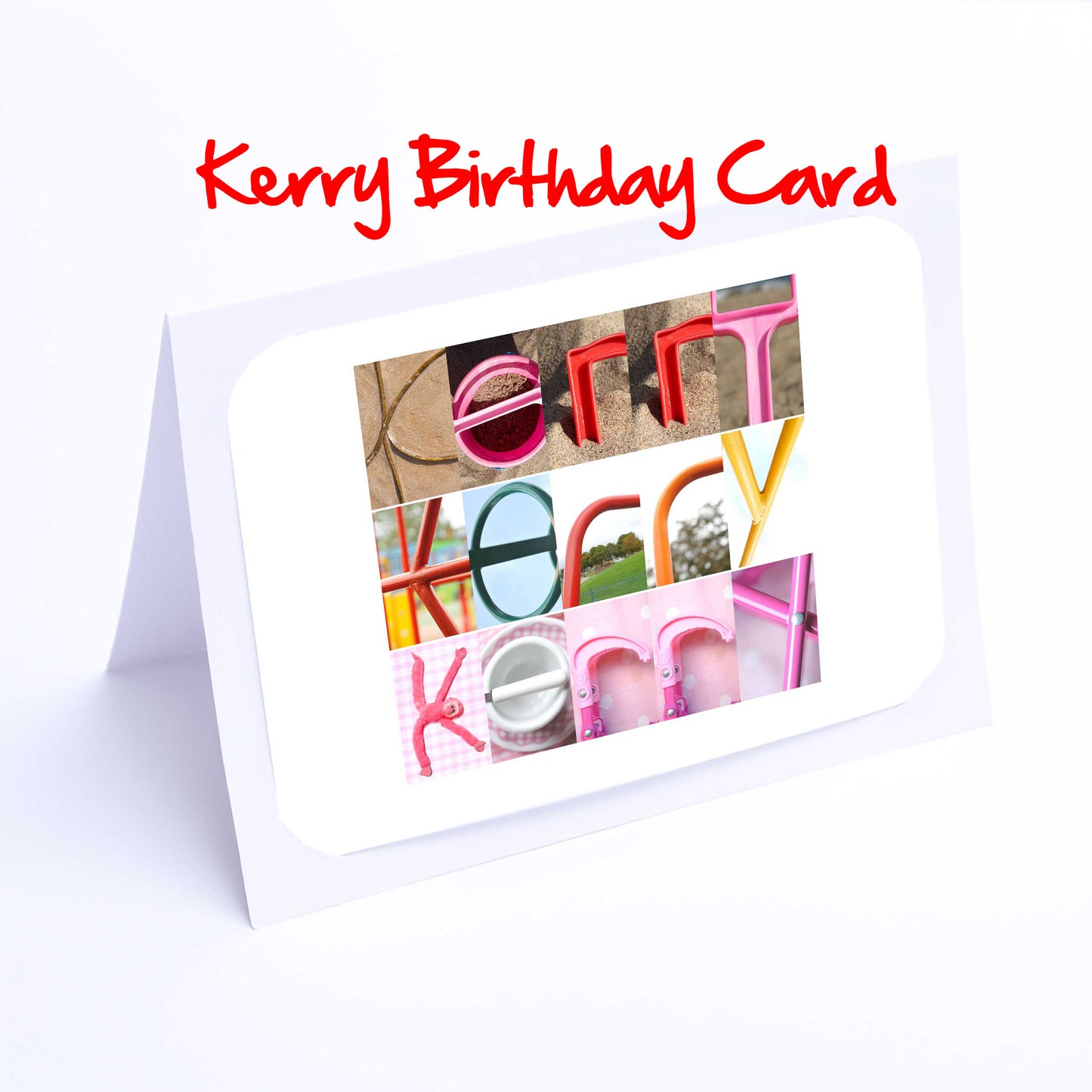 Kara - Kayleigh Girls Personalised Card - Kara, Karen, Katherine, Kathryn, Katie, Katy, Keira, Kerry, Kayleigh Any name - Girls Cards