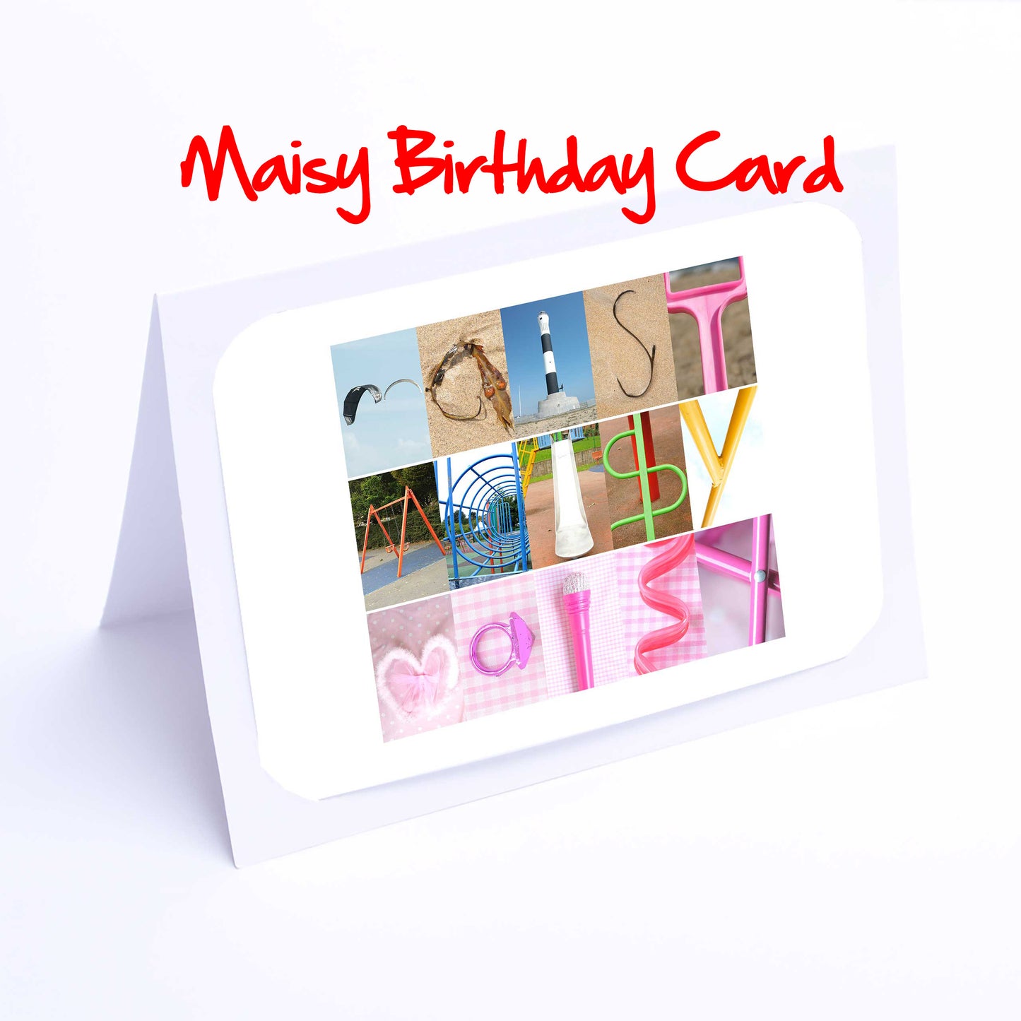 Macy-Maisy Girls Personalised Card - Macy, Maddie, Maddison, Maddy, Madeleine, Madeline, Madison, Maisie, Maisy, Maria, Martha, Mary, Matilda, Maya Any name- Personalised Cards