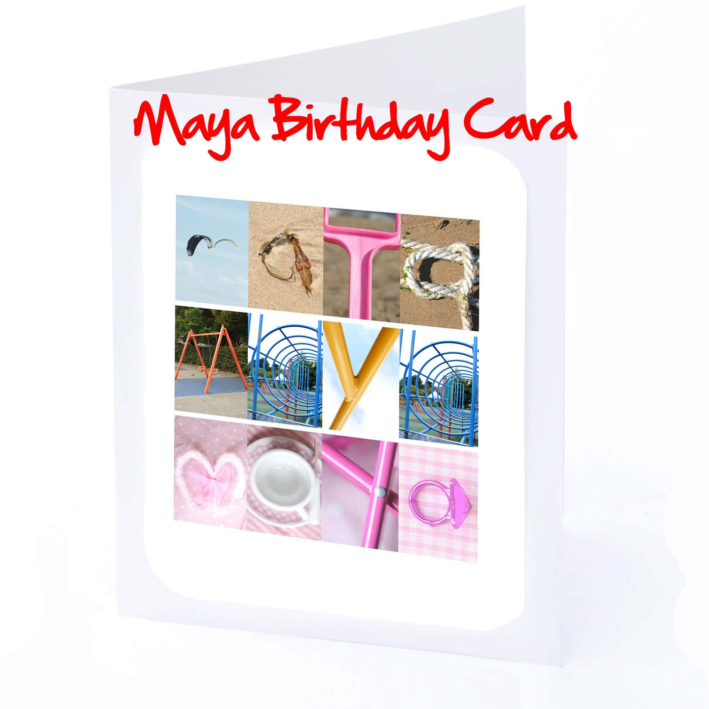 Macy-Maisy Girls Personalised Card - Macy, Maddie, Maddison, Maddy, Madeleine, Madeline, Madison, Maisie, Maisy, Maria, Martha, Mary, Matilda, Maya Any name- Personalised Cards