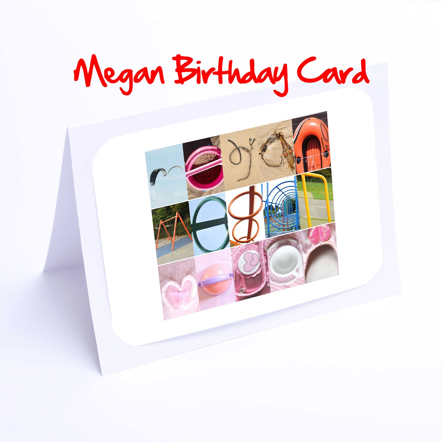 Megan - Molly Girls Personalised Card - Megan, Melanie, Melissa, Mia, Millie, Molly, Mollie, Morag, Any other name - Girls Birthday Cards