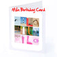 Megan - Molly Girls Personalised Card - Megan, Melanie, Melissa, Mia, Millie, Molly, Mollie, Morag, Any other name - Girls Birthday Cards