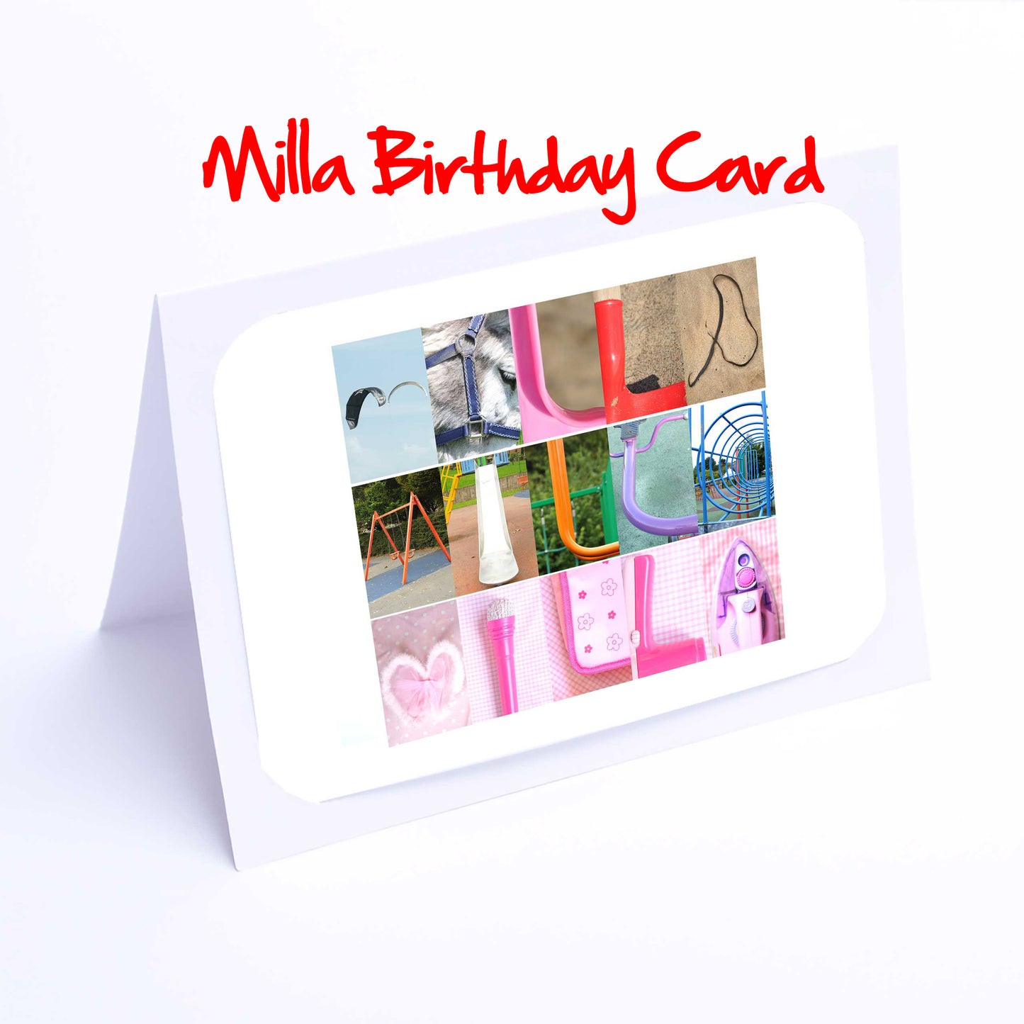 Megan - Molly Girls Personalised Card - Megan, Melanie, Melissa, Mia, Millie, Molly, Mollie, Morag, Any other name - Girls Birthday Cards