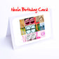 Naomi - Nyah Any name - Personalised Cards Naomi, Natalia, Natalie, Natasha, Neela, Neve, Niamh, Nicole, Nikki, Nyah, Any other name - Personalised cards