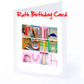 Rachel - Rebecca Girls Personalised Card - Rachel, Rebecca, Rhianna, Rhona, Rowan, Robyn, Rose, Ruby, Ruth Any name - Personalised Cards