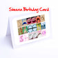 Sadie - Shannon Girls Personalised Card - Sadie, Saffron,Sally, Sara, Sarah, Scarlet, Scarlett, Seren, Shannon Any name - Personalised Cards