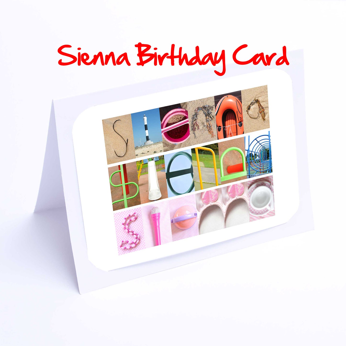 Sian - Sophie Girls Personalised Card - Sian, Sienna, Siobhan, Skye, Sofia, Sofie, Sophia, Sophie, Stacey, Stella, Steph, Summer, Suzannah Any name - Personalised Cards