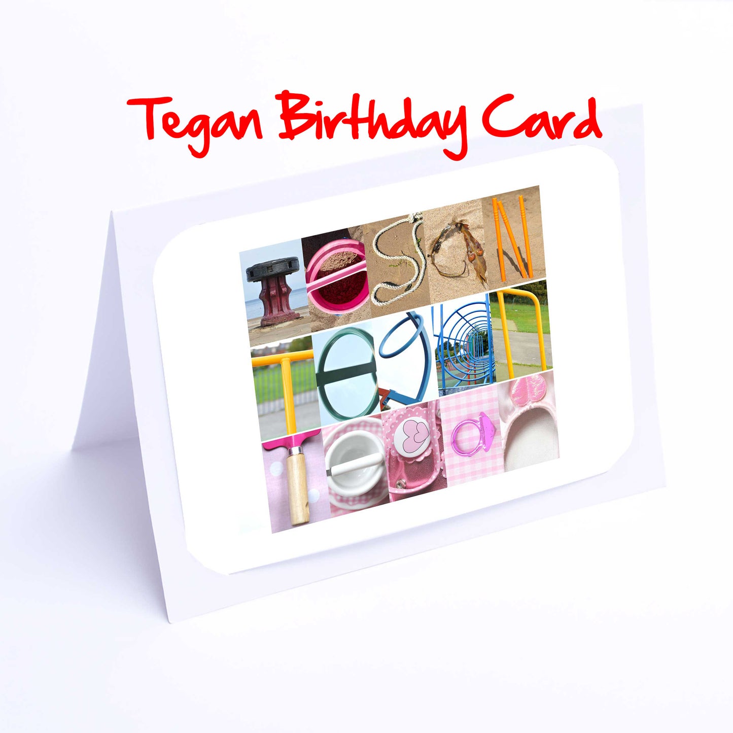 Tamsin - Toya Girls Personalised Card - Tamsin, Tara, Tasha, Tegan, Tess, Tessa, Thea, Theadora, Tia, Tilly, Toni, Toya Any name - Girls Birthday Card