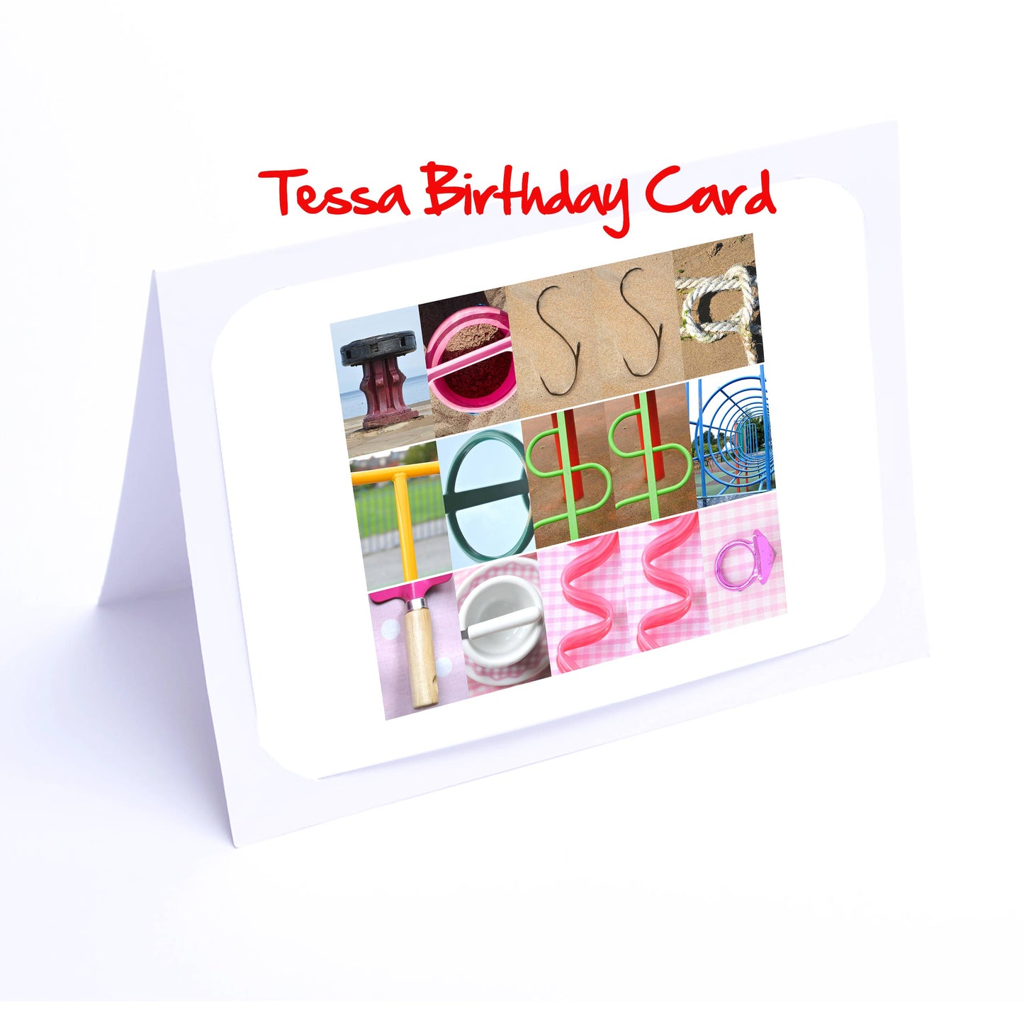 Tamsin - Toya Girls Personalised Card - Tamsin, Tara, Tasha, Tegan, Tess, Tessa, Thea, Theadora, Tia, Tilly, Toni, Toya Any name - Girls Birthday Card