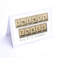 Scrabble Birthday Card Decade  16-29  years Scrabble Cards Any year available