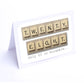 Scrabble Birthday Card Decade  16-29  years Scrabble Cards Any year available