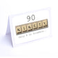 Decade Scrabble Birthday Card 70-60-50-40-90-80-30-20 Any year available
