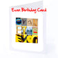 Edw - Ewa Boys Personalised Card - Edward, Elijah, Elliot, Elliott, Ellis, Ethan, Euan, Evan, Ewan  Any name - Personalised Birthday Cards
