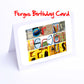 Fel - Gra Boys Personalised Card - Felix, Fergus, Finlay, Finley, Frazer, Freddie, Freddy, George, Graham  Any name - Personalised Birthday