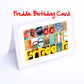 Fel - Gra Boys Personalised Card - Felix, Fergus, Finlay, Finley, Frazer, Freddie, Freddy, George, Graham  Any name - Personalised Birthday