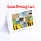 Ha - Isa Boys Personalised Card - Harry, Hal, Hamish, Harley, Harris, Harrison, Harvey, Henry, Isaac Any name - Personalised Birthday Card