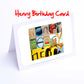 Ha - Isa Boys Personalised Card - Harry, Hal, Hamish, Harley, Harris, Harrison, Harvey, Henry, Isaac Any name - Personalised Birthday Card