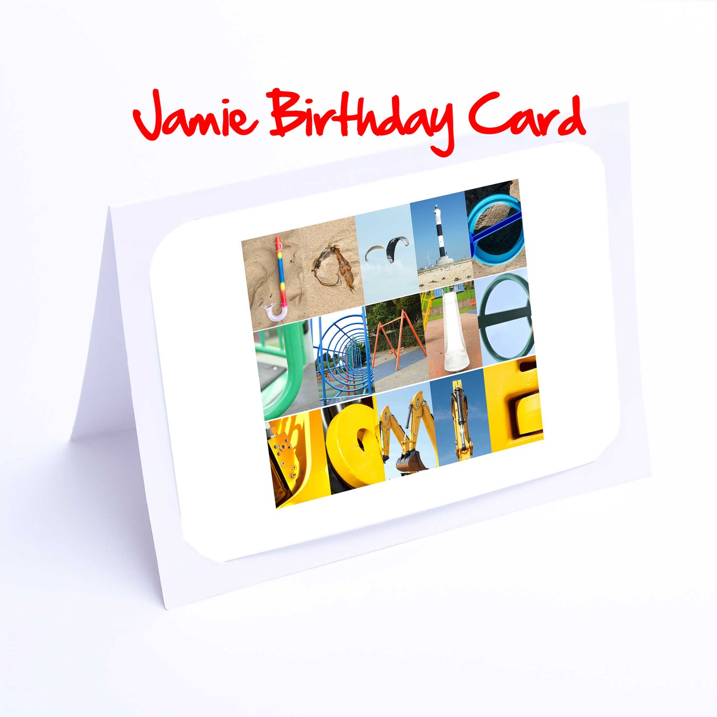 Jac - Jen Boys Personalised Card - Jack, Jacob, Jaimie, Jake, James, Jamie, Jason, Jayden, Jenson Any name - Personalised Birthday Cards