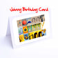 Jod - Jor Boys Personalised Card - Jody, Joe, Joel, John, Johnny, Jonah, Jonathan, Jonathon, Jordan Any name - Personalised Birthday Cards