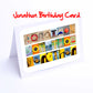 Jod - Jor Boys Personalised Card - Jody, Joe, Joel, John, Johnny, Jonah, Jonathan, Jonathon, Jordan Any name - Personalised Birthday Cards