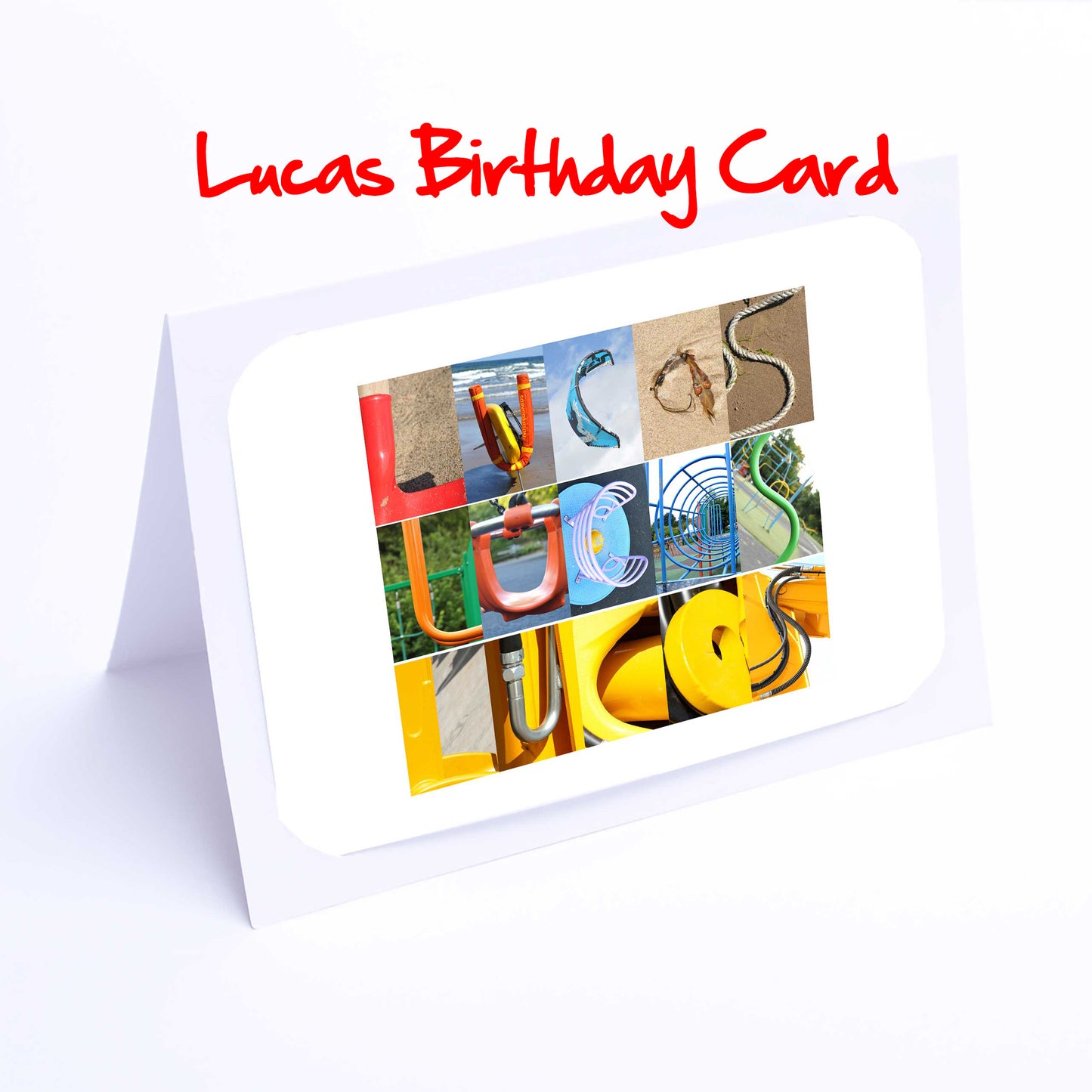 Lars - Luke Boys Personalised Card - Joseph, Joshua, Josh, Joshy, Jude, Julian, Kai, Kasper, Kieran  Any name - Personalised Birthday Cards