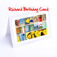 Ree- Rub  Boys Personalised Card - Reece, Reuben, Rhys, Richard, Robbie, Rory, Rowan, Ryan, Ruben,  Any name - Personalised Birthday Card