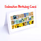 Sam - Stu Boys Personalised Card - Samuel, Sam, Scott, Sebastian, Seth, Simon, Sonny, Stanley, Stuart, Any name - Personalised Birthdays