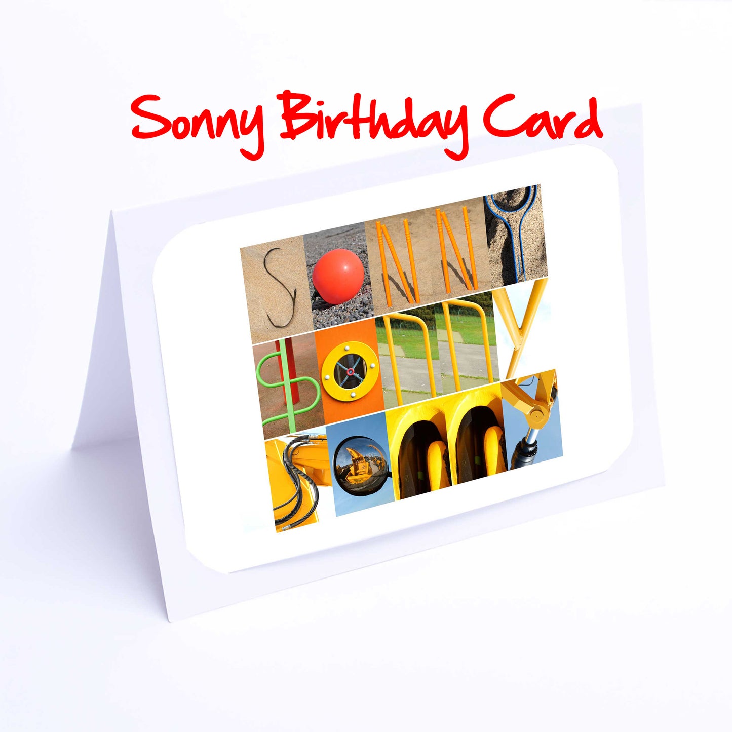 Sam - Stu Boys Personalised Card - Samuel, Sam, Scott, Sebastian, Seth, Simon, Sonny, Stanley, Stuart, Any name - Personalised Birthdays