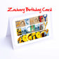 Val - Zac Boys Personalised Card - Valentino, Wesley, William, Xander, Xavier, Zac, Zach, Zachary, Zak  Any name - Personalised Birthday
